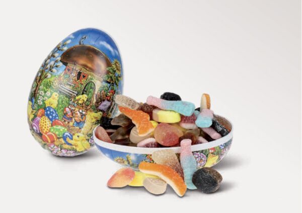 PÅSKEEGG 15 CM SMÅGODT